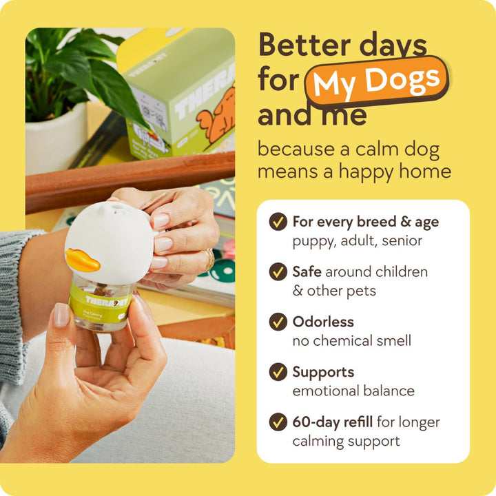 Beruhigungs-Diffusor-Set für Hunde