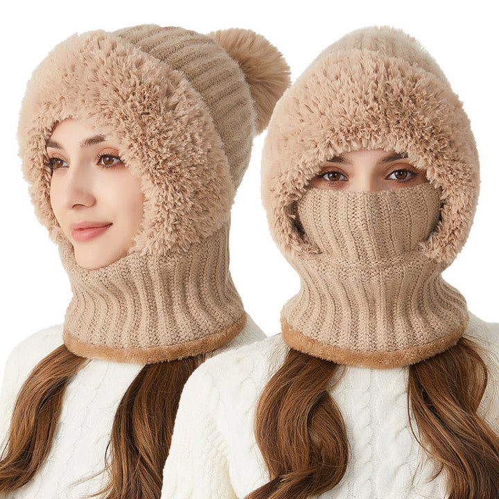 WinterKuschel™ Gefütterte Strickkapuze für Damen