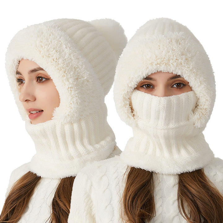 WinterKuschel™ Gefütterte Strickkapuze für Damen