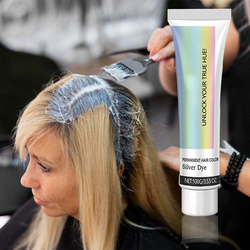 SilverLuxe - Silver Essence Haarfärbemittel - Kühnes, natürliches Glänzen | 1+1 GRATIS