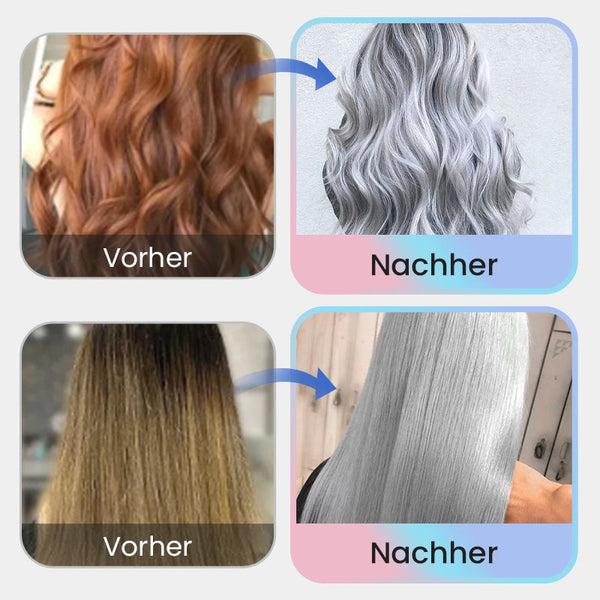 SilverLuxe - Silver Essence Haarfärbemittel - Kühnes, natürliches Glänzen | 1+1 GRATIS