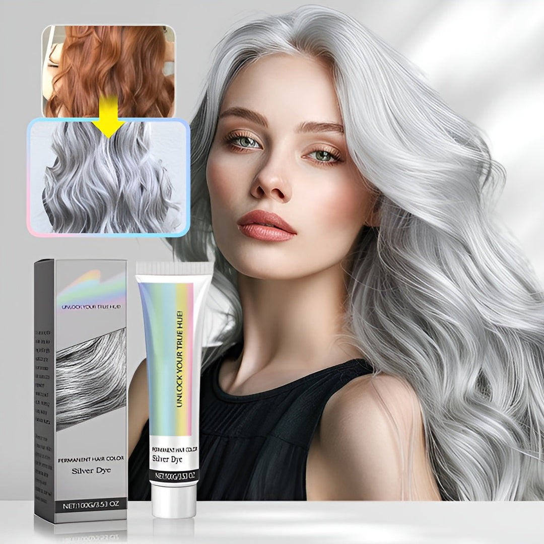 SilverLuxe - Silver Essence Haarfärbemittel - Kühnes, natürliches Glänzen | 1+1 GRATIS