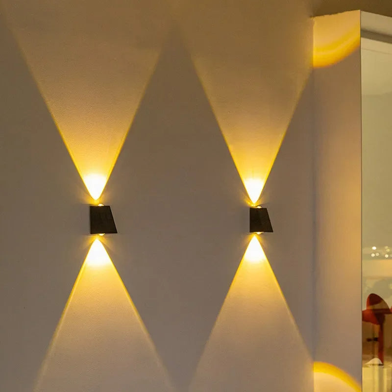 SunAura™ Kabellose Solar-LED-Wandleuchten | IP65 Wasserdicht | Automatische Beleuchtung für Garten & Terrasse