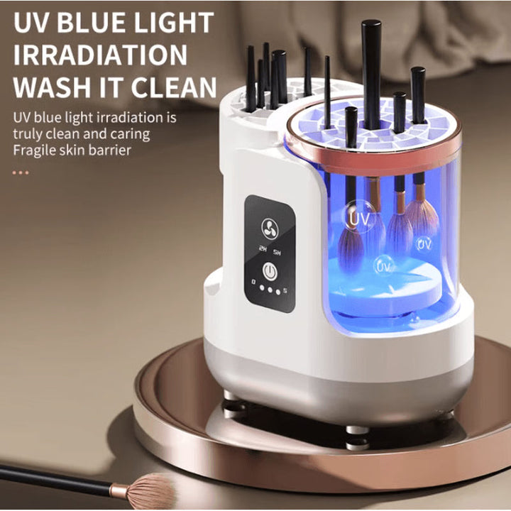 PinselGlanz™ Elektrische Reinigungsstation für Make-up-Pinsel