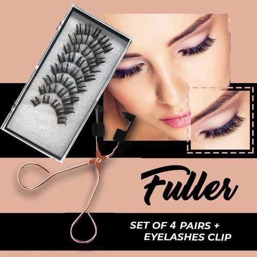 QuickLash™ – Wunderschönes, wiederverwendbares magnetisches Wimpernset für perfektes Makeup [1 + 1 Gratis]