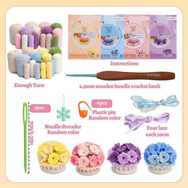 Bloom - Kreative DIY- Untersetzer für Farbe und Stil in Ihrem Zuhause!