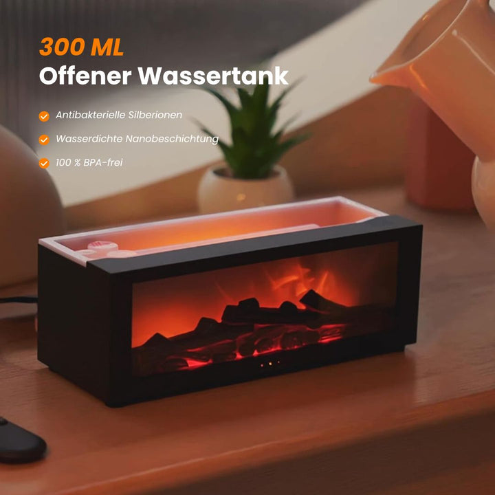 Aroma Diffuser | Elektrische Duftlampe mit Flammenoptik | DuftFlamme