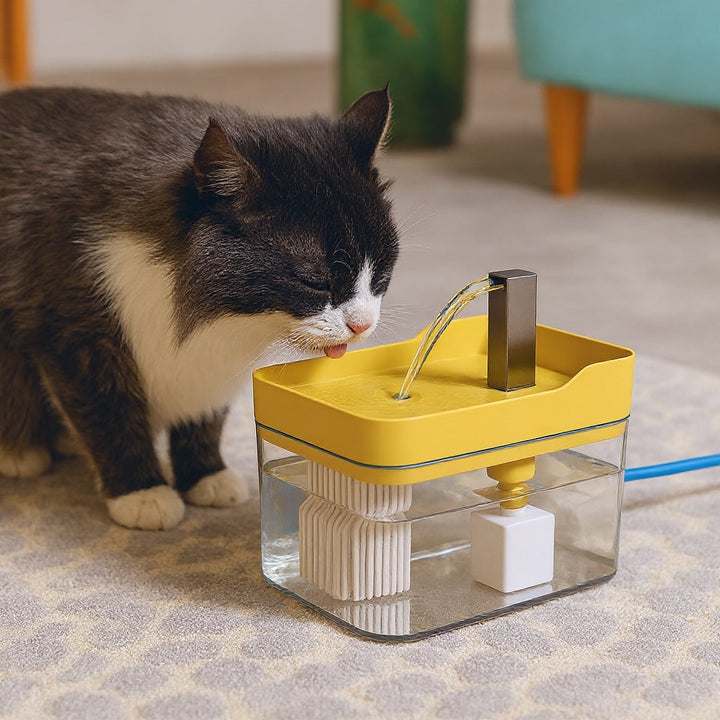 Trinkbrunnen Katze | Wasserbrunnen für Katze & Hunde | DurstLöser