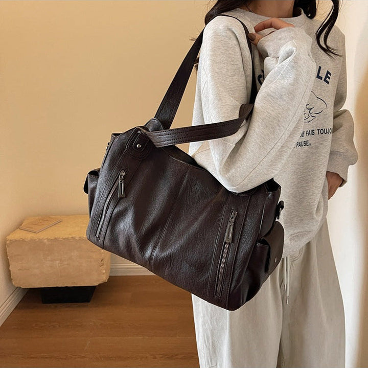 LuxeCarry™ - Erhöhen Sie Ihren Stil mit unserer luxuriösen Tote Bag aus Leder
