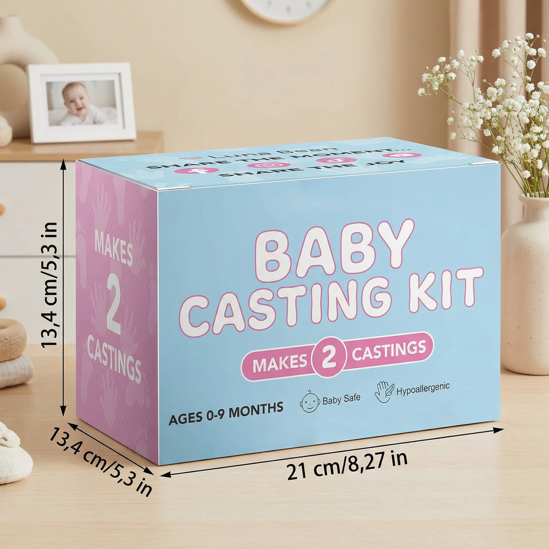 KleineSpur™ Hand- & Fußabdruck-Set für Babys