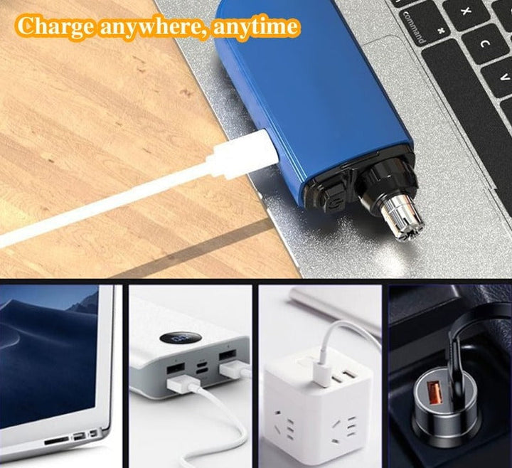 NoseTrim™ – Tragbarer Nasenhaartrimmer für präzise Pflege