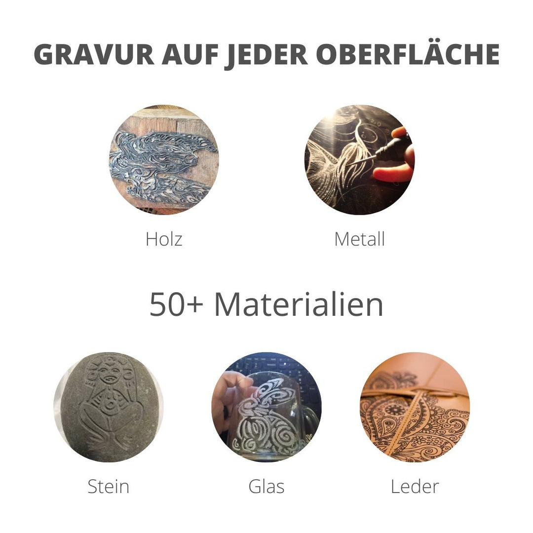 Engraver - Professionelle Gravierstift + 30 Bits GRATIS!