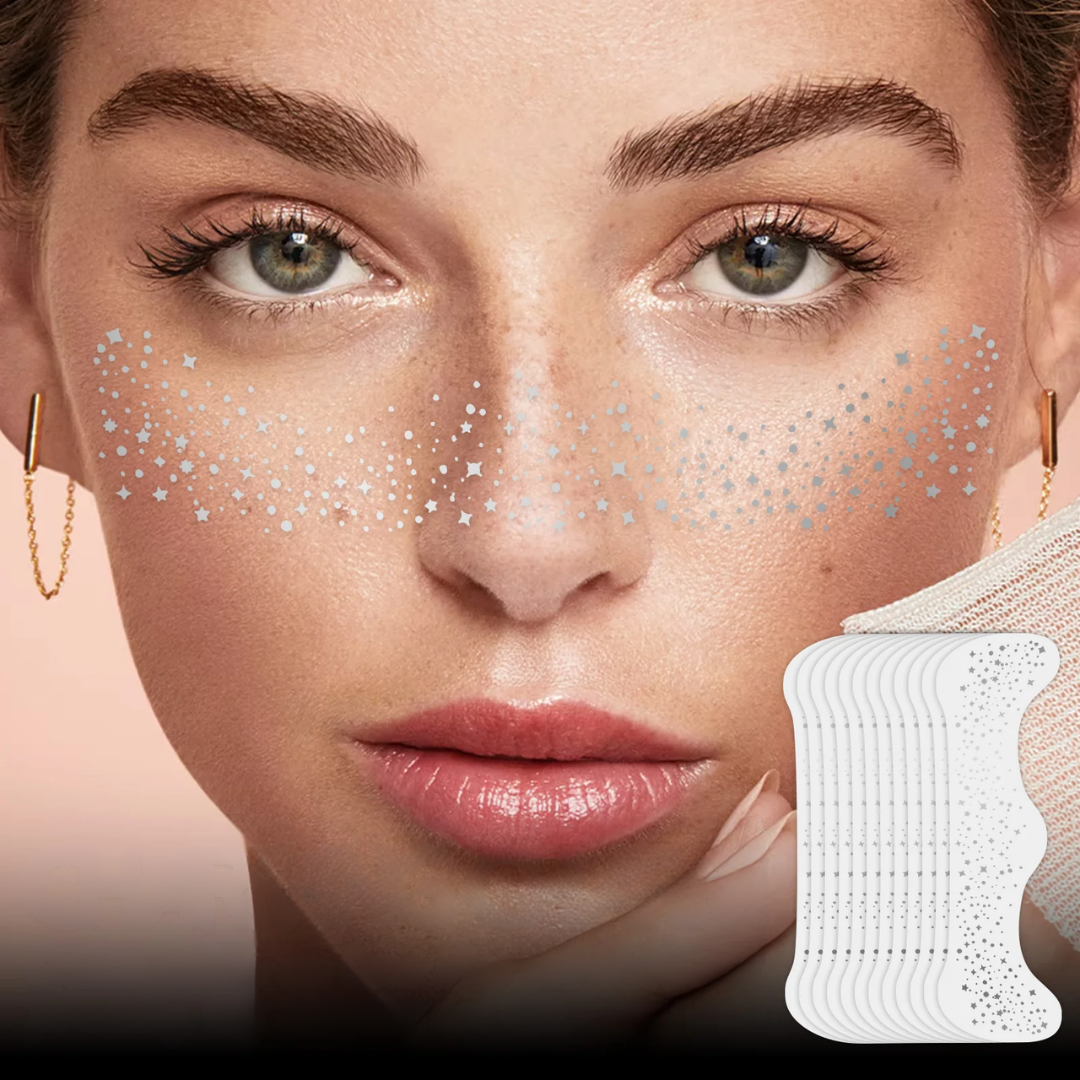 FazitGlam™ – Funkelnde Sommersprossen für einen magischen Glow, die den ganzen Tag halten [1 + 1 Gratis]