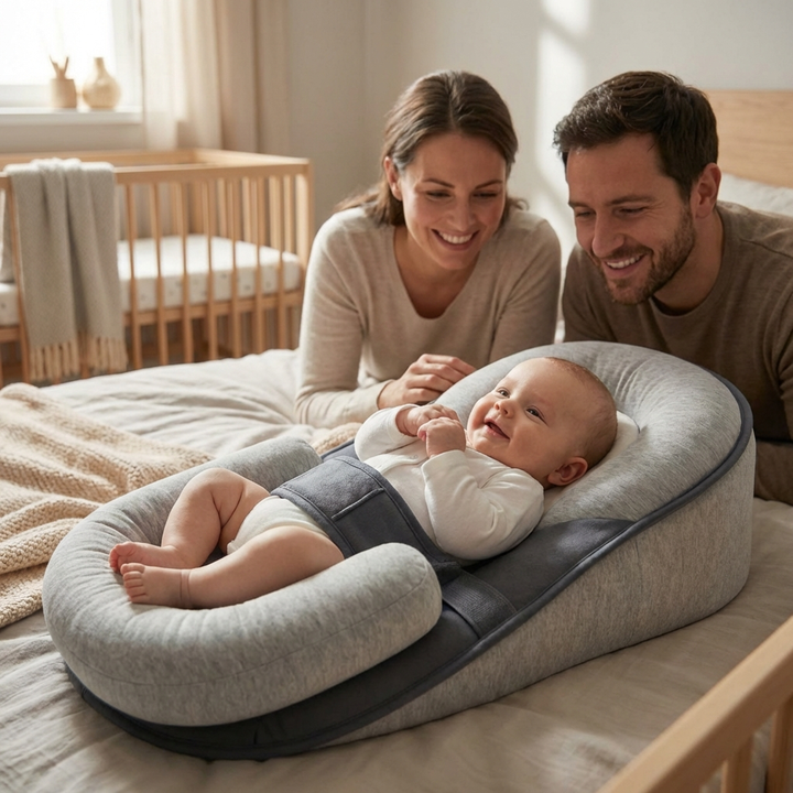 KuschelWieg™ Ergonomische Baby-Komfortliege