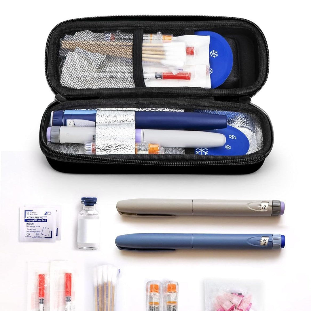 PeptidFrost™ Tragbare Kühltasche für Peptide mit Temperaturanzeige