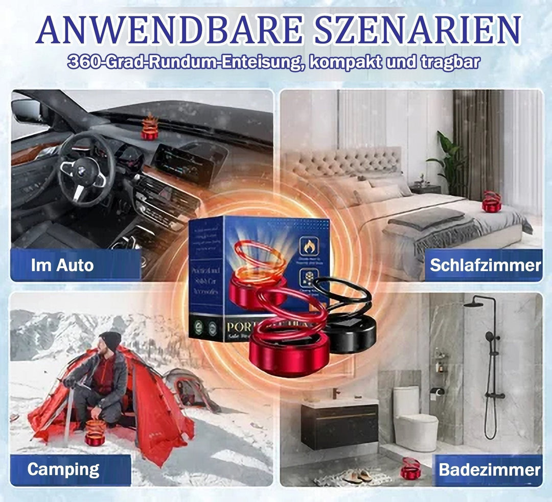 Tragbarer kinetischer Molekularheizer | 1 + 1 GRATIS!