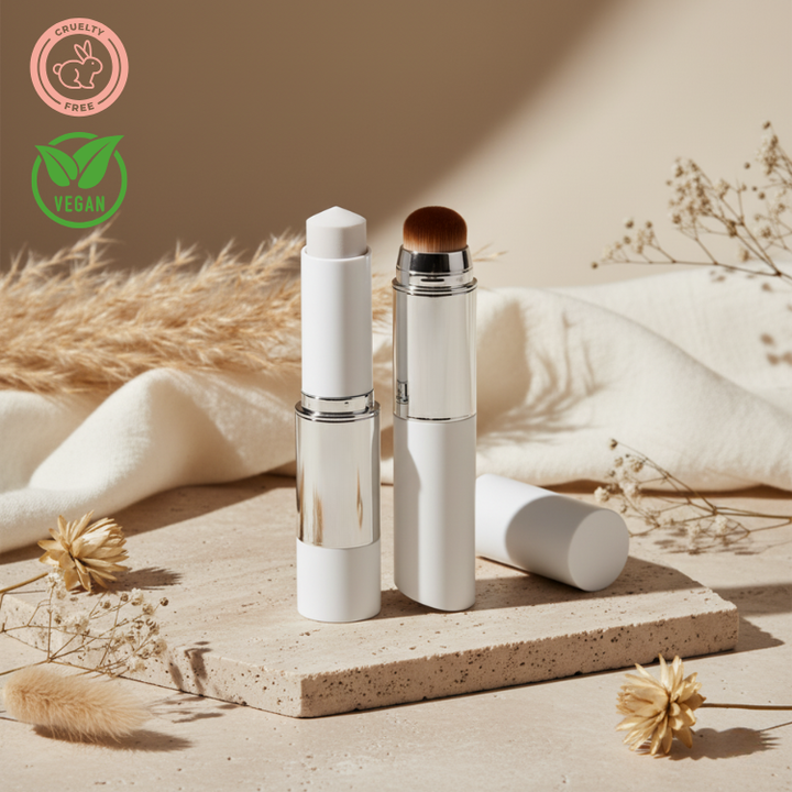 1+1 GRATIS | GlowMorph™ | Perfekter Teint ohne Farbton-Suche | Intelligente Foundation mit Pinsel