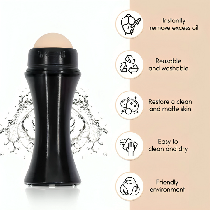 BeautyGlide™ - Glanzfrei Gesichtswalze