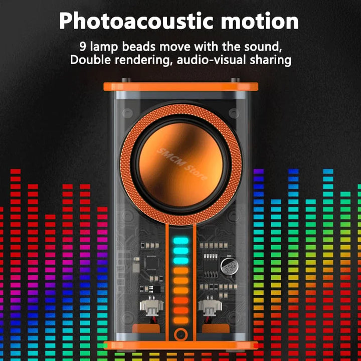 SonicSound™ - Kristallklarer Transparenter Lautsprecher