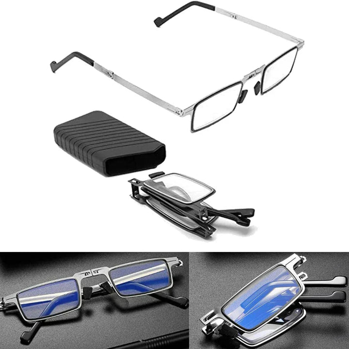 Faltbare Lesebrille für Damen & Herren mit Blaulichtfilter | OptiFold
