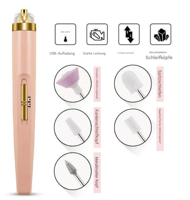 NailPro™ - ELEKTRISCHES PROFESSIONELLES MANIKÜRE-NAIL-MASCHINENSET💅