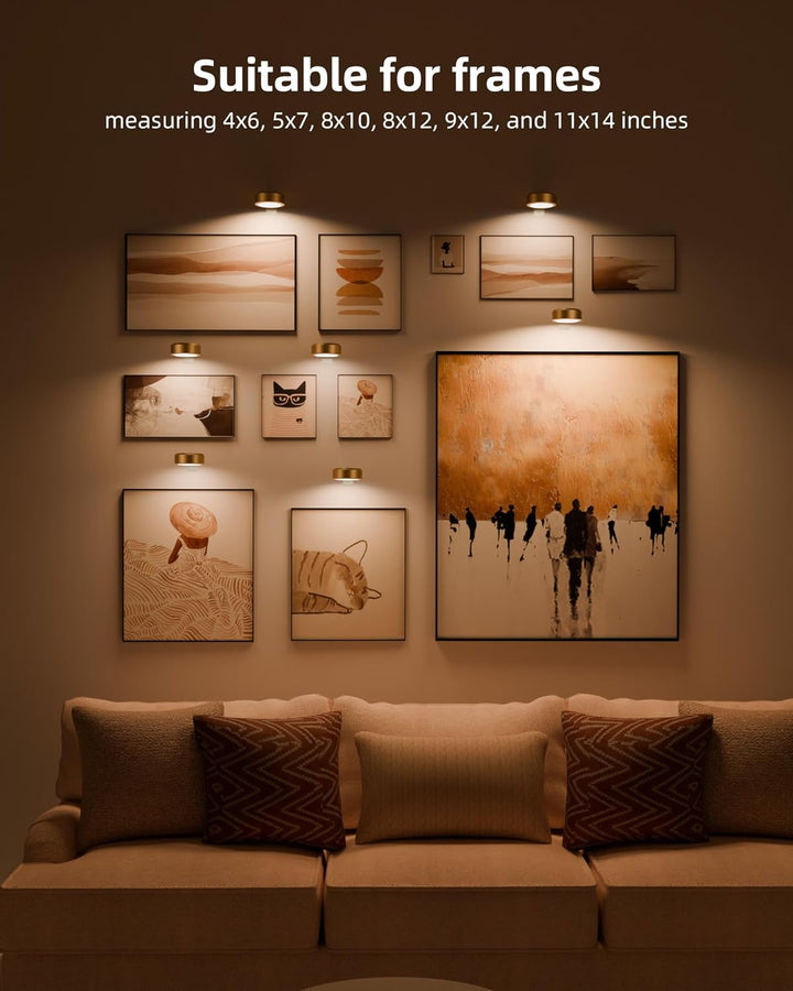 Magnetische Akzentleuchte – 13 Lichtmodi für stilvolle Wände