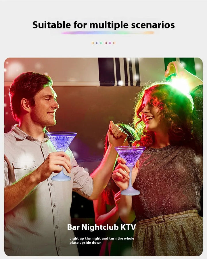 Glowware™ - LED-Licht-Weingläser