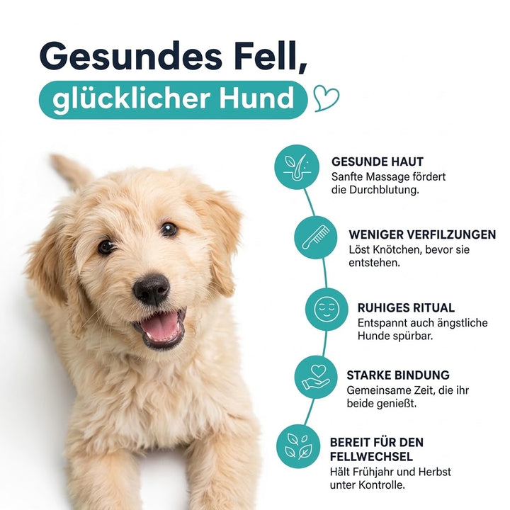 FurGlow™ Sanfte Pflege- und Massagebürste für Haustiere