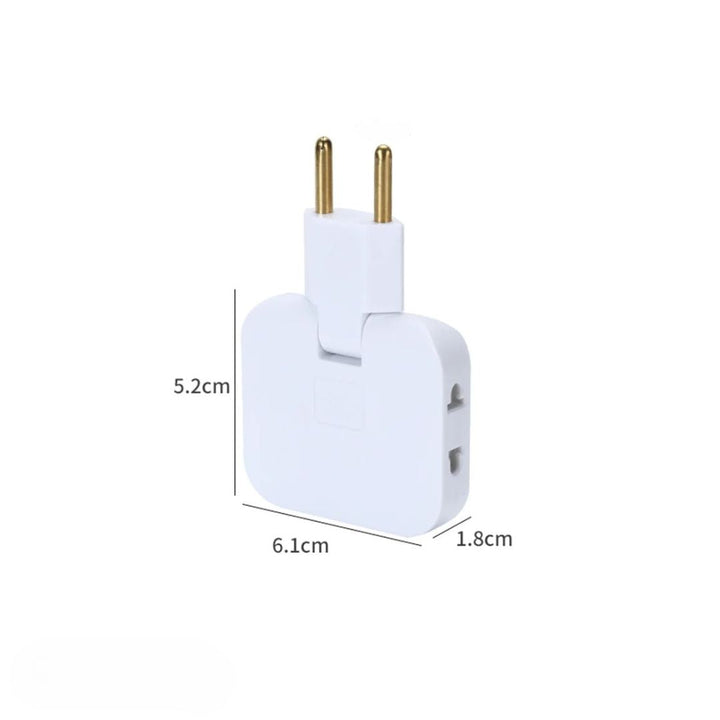 Flachstecker | Dreifach Flache Steckdose | FlexiPlug