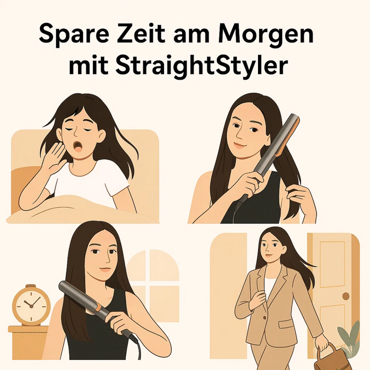 Föhn & Glätteisen in 1 | 2 in 1 Haarstyler | Volyra