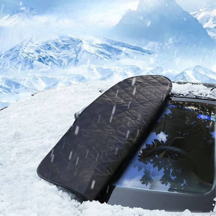 Scheiben Frost Schutz | Frontscheibenabdeckung | Autoabdeckung für Winter | FrostGuard