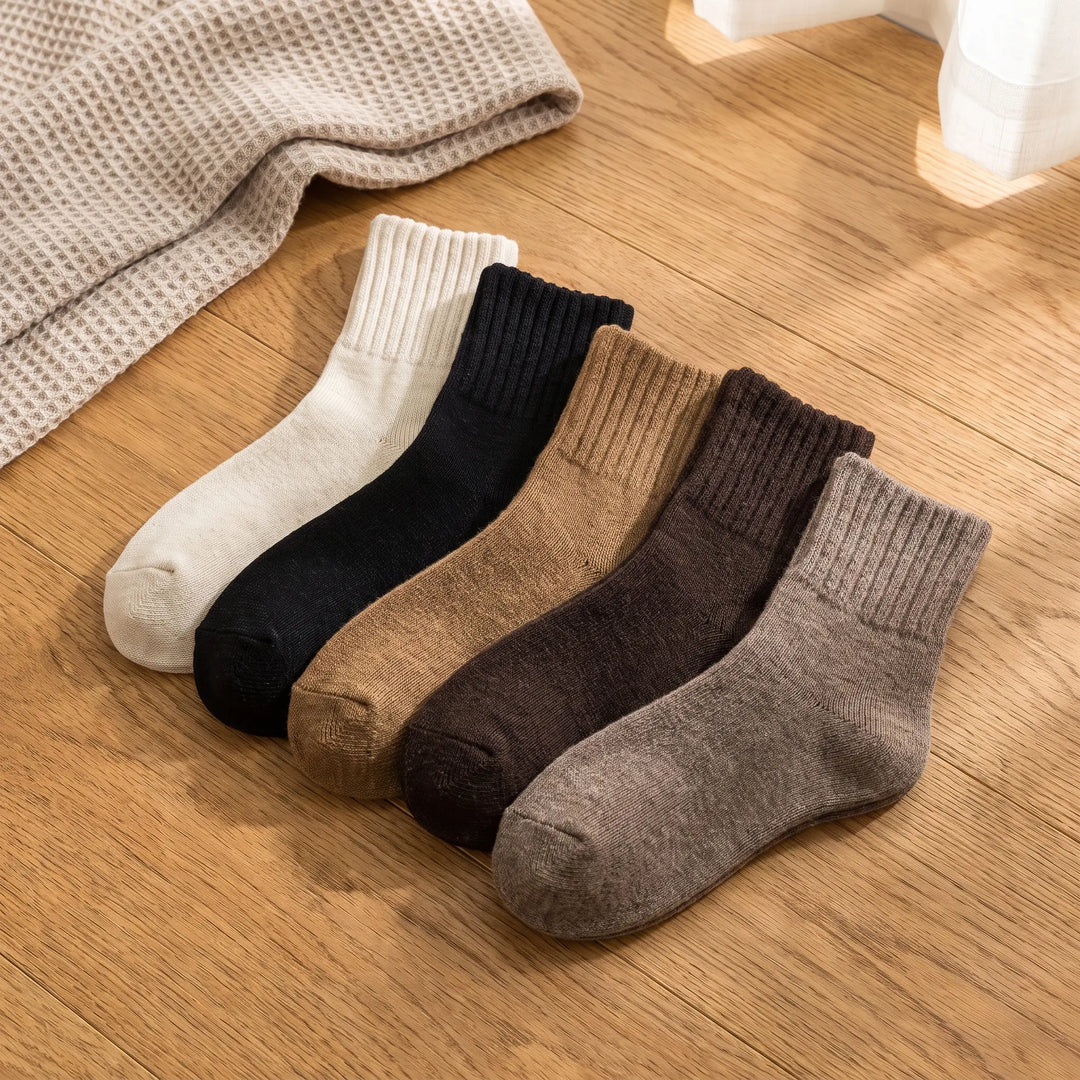 WolkenSocke™ Gemütliche Slouchy Strick-Socken