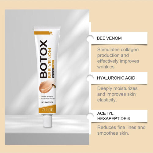 FirmTouch™ – Deuiosna Botox Bienenvenen-Creme zur Faltenentfernung, Anti-Aging Pflege [50% Rabatt]