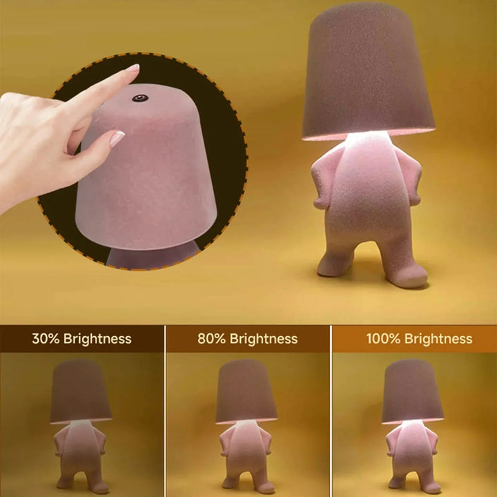 Tischlampe Kinderzimmer | Tischleuchte Modern | Nachtlampe | GlowFigur