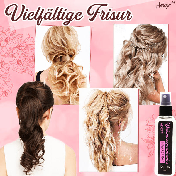 VolumeSpray™ – Für schönes, voluminöses & glänzendes Haar, das lange hält [1 + 1 Gratis]