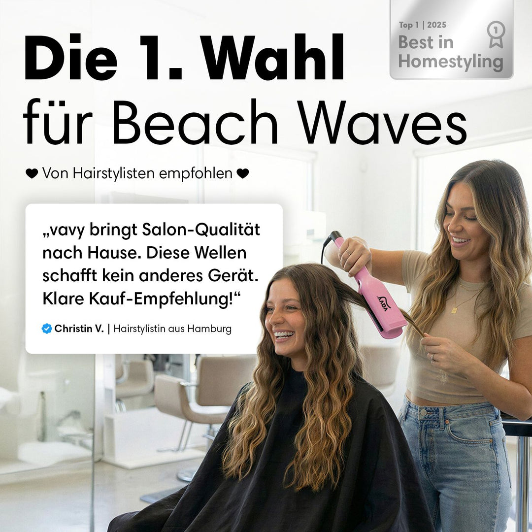 IonProWave™ zaubert langanhaltende Beach Waves ohne Frizz