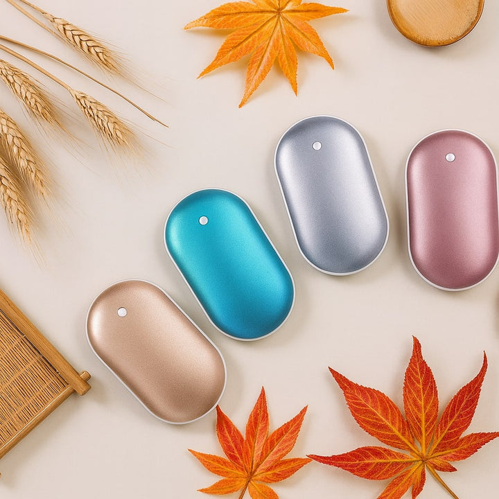 Elektrische Handwärmer & Taschenwärmer mit Powerbank | HandHimmel