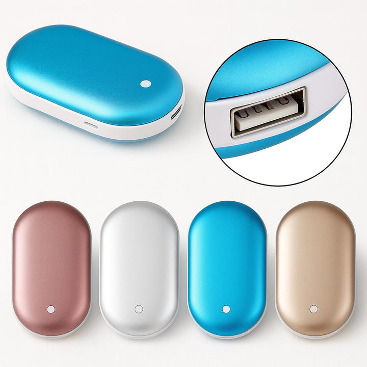 Elektrische Handwärmer & Taschenwärmer mit Powerbank | HandHimmel