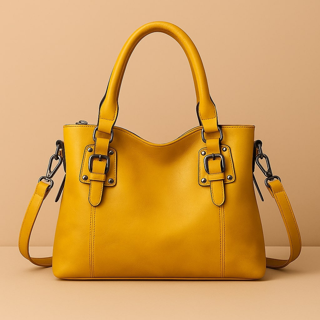Handtasche für Damen | Umhängetasche aus Leder | Schultertasche | Lunava