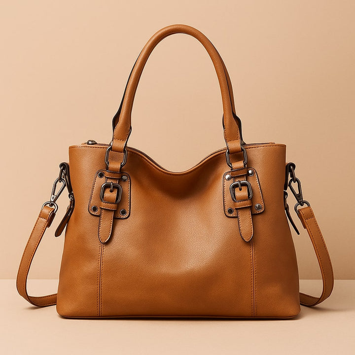 Handtasche für Damen | Umhängetasche aus Leder | Schultertasche | Lunava