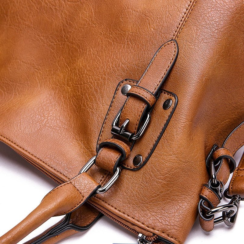 Handtasche für Damen | Umhängetasche aus Leder | Schultertasche | Lunava