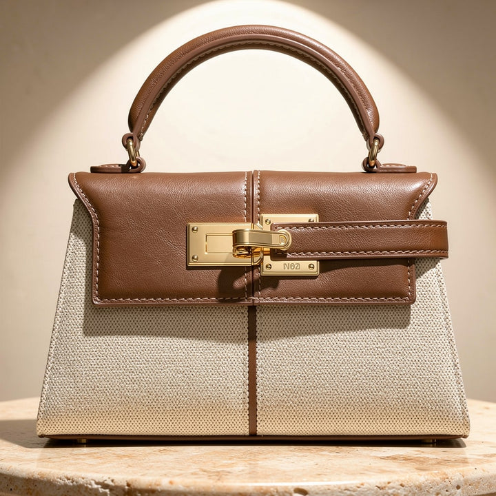 Handtasche für Damen | Umhängetasche aus Leder | Elvara