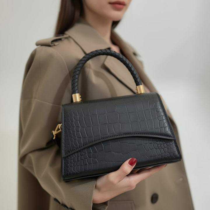 Handtasche für Damen | Umhängetasche mit Griff | Schultertasche | Aurelisse