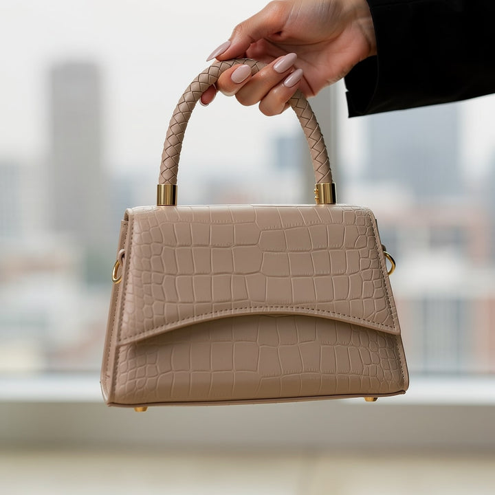 Handtasche für Damen | Umhängetasche mit Griff | Schultertasche | Aurelisse