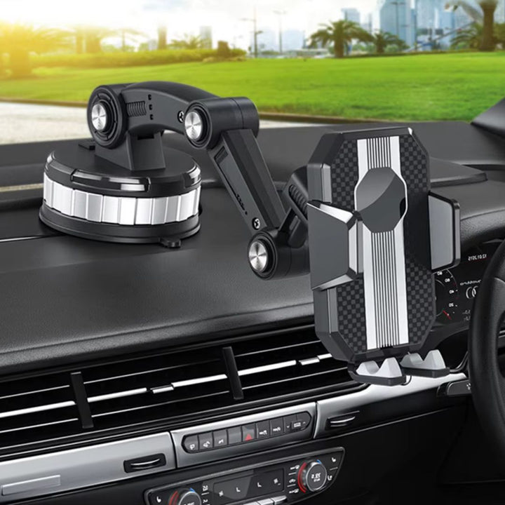 Handyhalterung für Auto | Handyhalter mit Saugnapf & 360° Drehung | LuxGrip