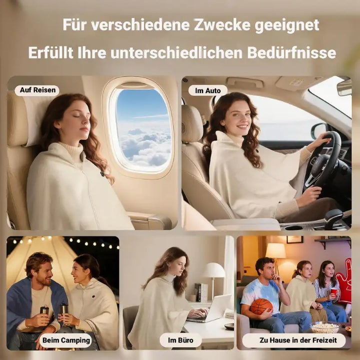 Heizdecke mit 3 Stufen | Wärmedecke elektrisch | HeatDecke