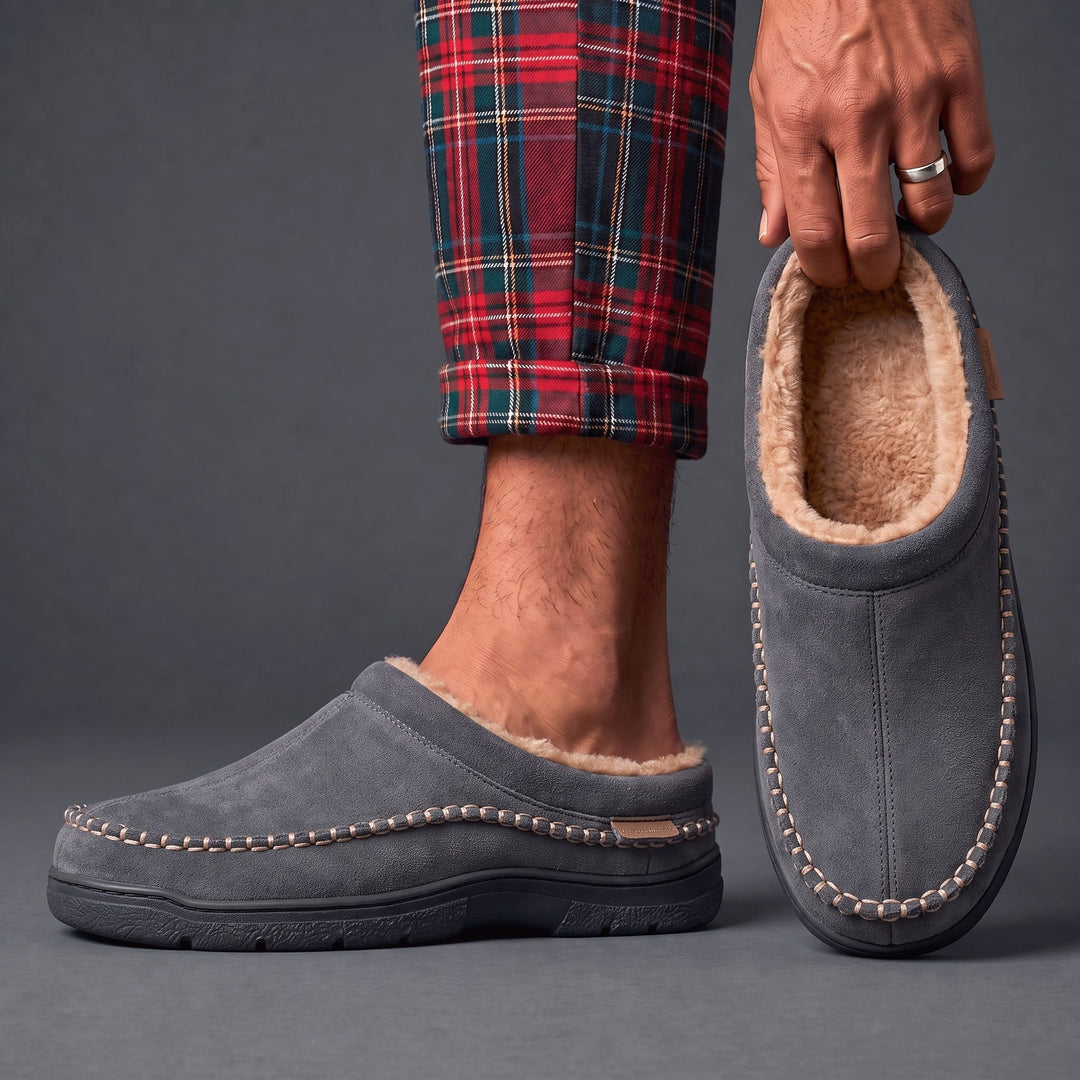 VelourStep™ Premium Thermohauschuhe