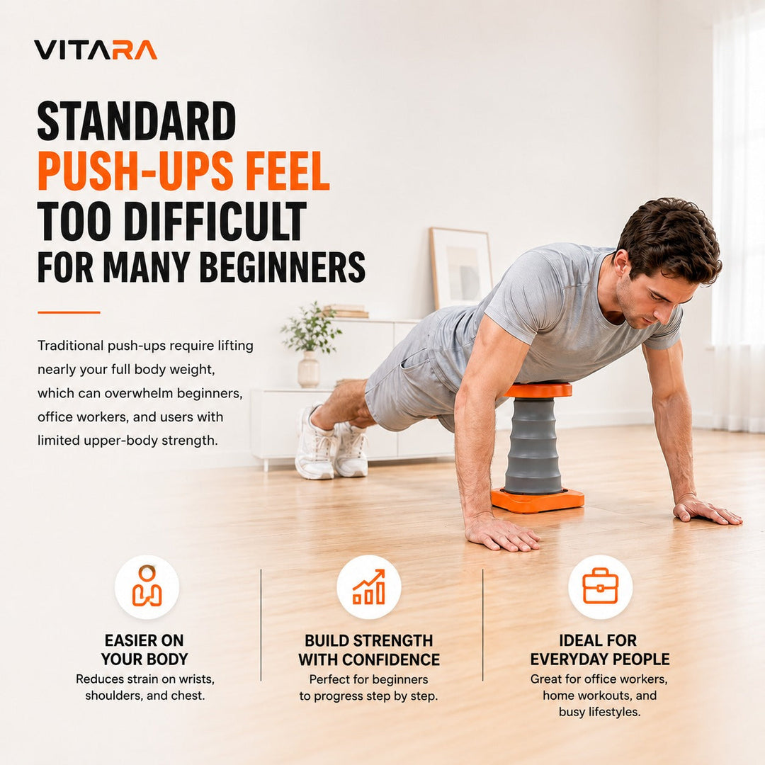 FlexPush™ – Vielseitiges Liegestütz-Board für Training zu Hause
