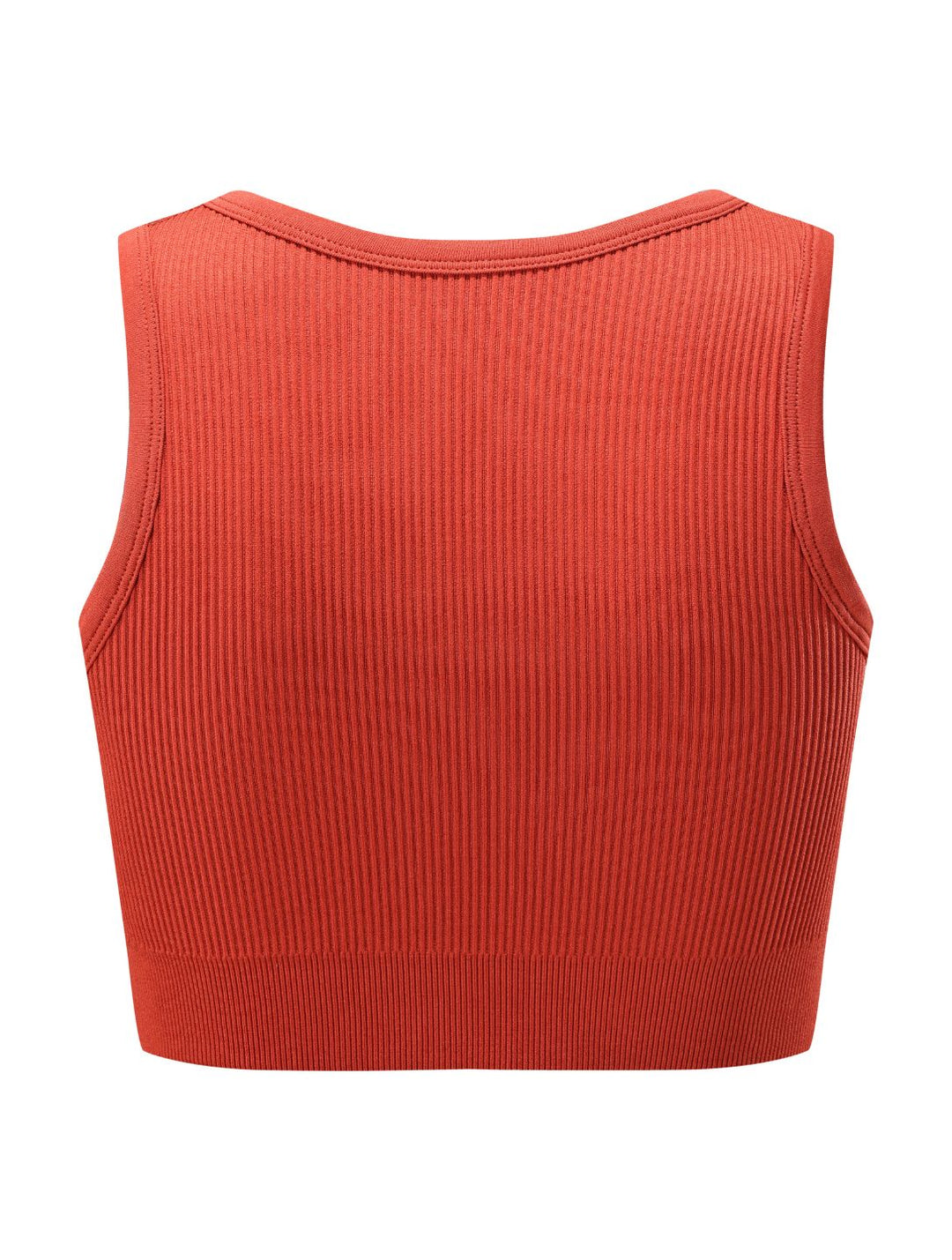 FormSchick™ Geripptes Crop-Top mit Ausschnitt