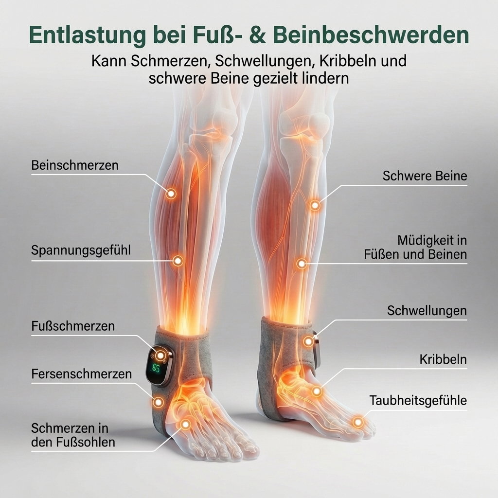 FußWärme™ Elektrische Wärmebandage für den Knöchel